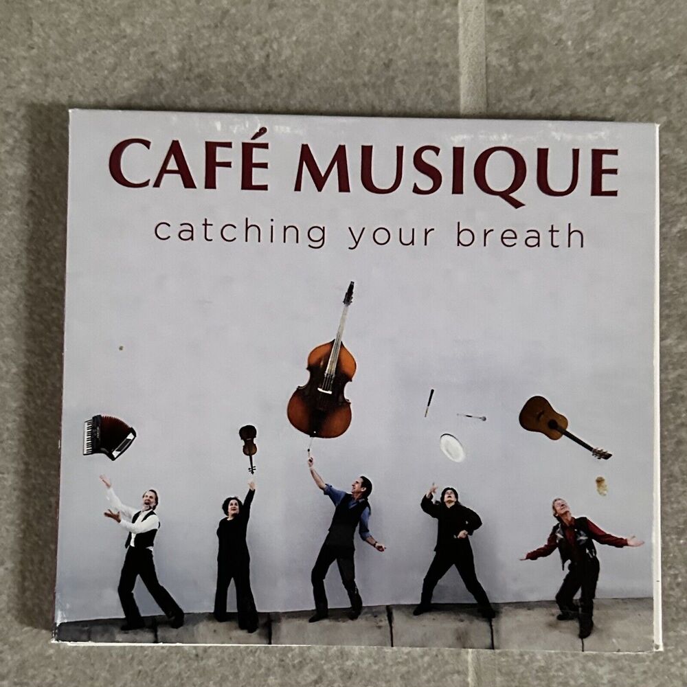 CAFE MUSIQUE CATCHING YOUR BREATH Signed CD